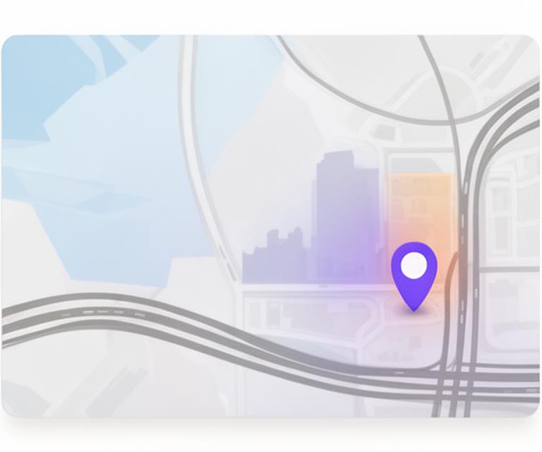 Stylized office location illustration showing a building near Pickwick Lane in Holland with nearby streets and a location pin